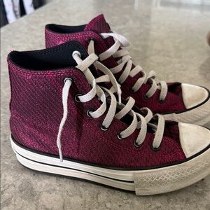 Converse fuchsia High-Top Sneakers